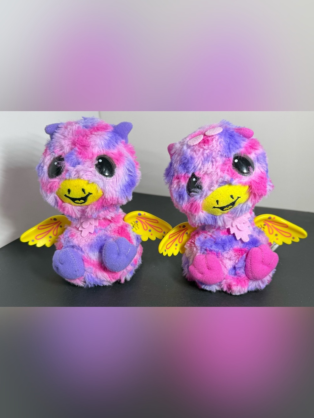 Spin Master Hatchimals Surprise Twin Giraven Interactive Plush Toy Set